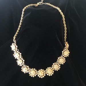 Banana Republic Statement Flower Snowflake Pearl
